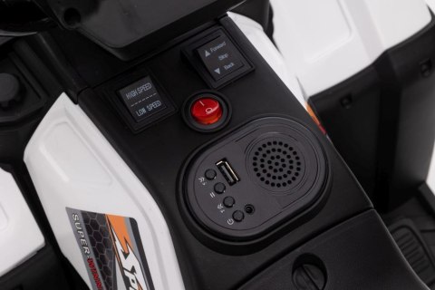 LEAN CARS Quad Na Akumulator JC915 Biały