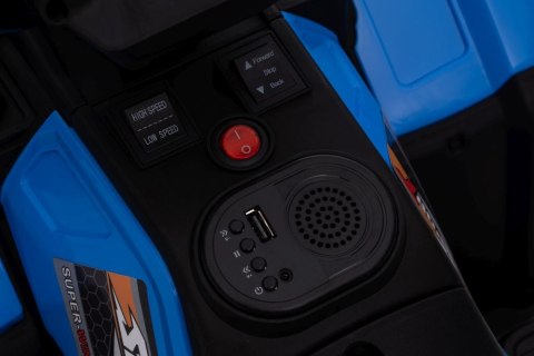 LEAN CARS Quad Na Akumulator JC915 Niebieski