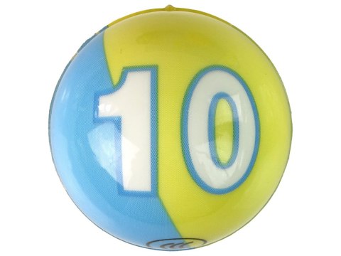 LEAN TOYS Piłeczka Miękka Mała Wzory Kolory dla Dziecka 7 cm średnicy