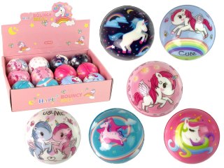 LEAN TOYS Piłeczka Miękka Tęczowa dla Dziecka 8 cm średnicy