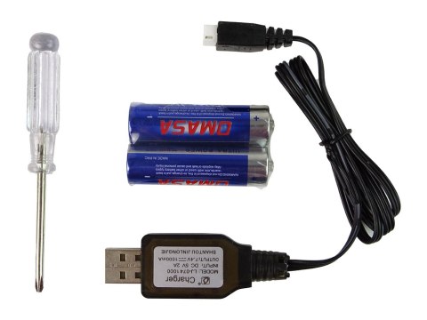 LEAN Toys Auto Sportowe R/C 1:8 Szary Biały