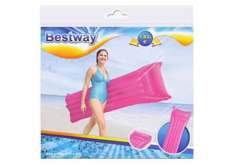 Bestway Dmuchany Materac Do Pływania Różowy 183 x 69 cm Bestway 44007