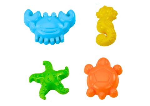 HEMAR Zestaw Zabawek Do Piasku Wiaderko Zamek Młynek 9 El