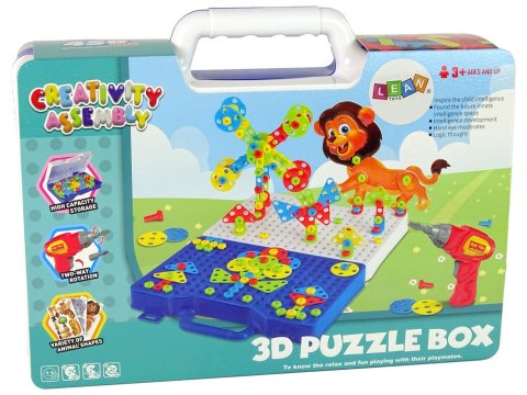 LEAN Toys Klocki Konstrukcyjne 3D DIY Dinozaury