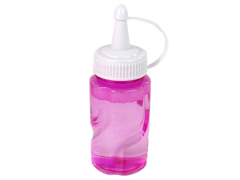 LEAN Toys Lokomotywa na Bańki Mydlane Jeździ Światło Dźwięki Czerwona