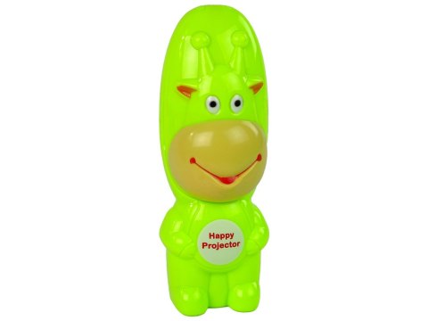 LEAN Toys Projektor Do Rysowania Rzutnik Krówka Pisaki Zielony