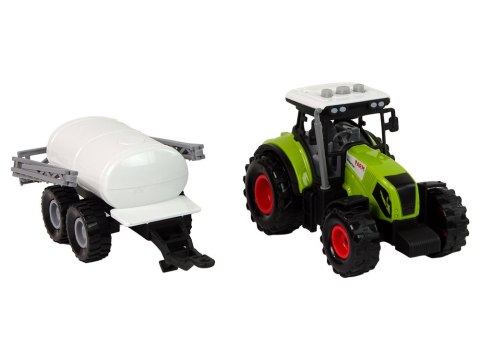 LEAN Toys Traktor dla Dzieci z Przyczepką Autko Farma