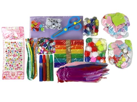 LEAN Toys Zestaw Artystyczny Kreatywny Plastyczny W Słoiku DIY