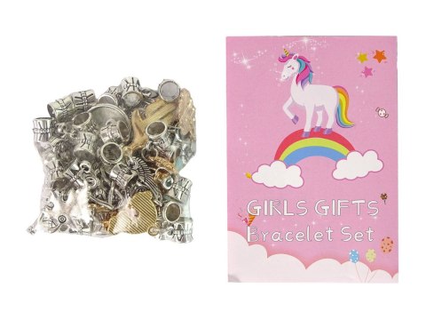 LEAN Toys Zestaw Do Robienia Bransoletek DIY 90 Koralików