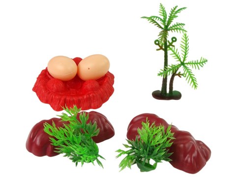 LEAN Toys Zestaw Figurek Dinozaurów z Akcesoriami 15 Sztuk