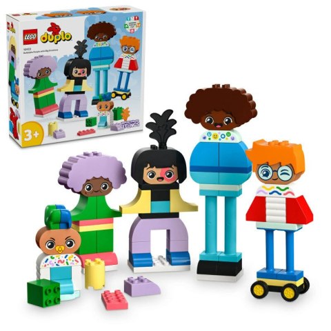 LEGO Klocki LEGO DUPLO TOWN Ludziki Z Emocjami 71 Elementów 10423