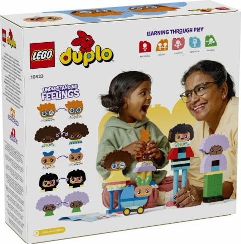 LEGO Klocki LEGO DUPLO TOWN Ludziki Z Emocjami 71 Elementów 10423