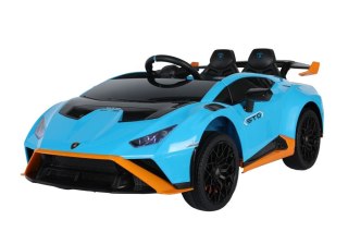 LEAN CARS Auto Na Akumulator Lamborghini STO DRIFT Niebieskie