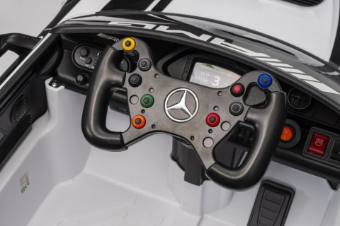 LEAN CARS Auto Na Akumulator Mercedes AMG GT3 Biały
