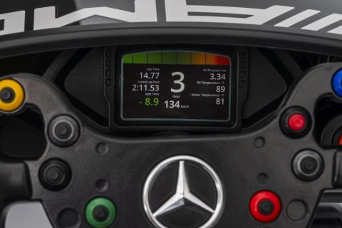 LEAN CARS Auto Na Akumulator Mercedes AMG GT3 Biały