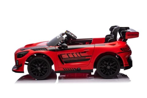 LEAN CARS Auto Na Akumulator Mercedes AMG GT3 Czerwony