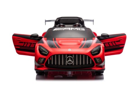 LEAN CARS Auto Na Akumulator Mercedes AMG GT3 Czerwony