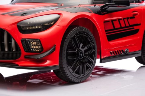 LEAN CARS Auto Na Akumulator Mercedes AMG GT3 Czerwony