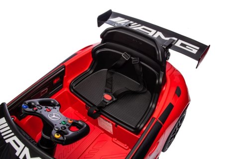 LEAN CARS Auto Na Akumulator Mercedes AMG GT3 Czerwony