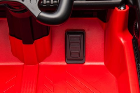 LEAN CARS Auto Na Akumulator Mercedes AMG GT3 Czerwony