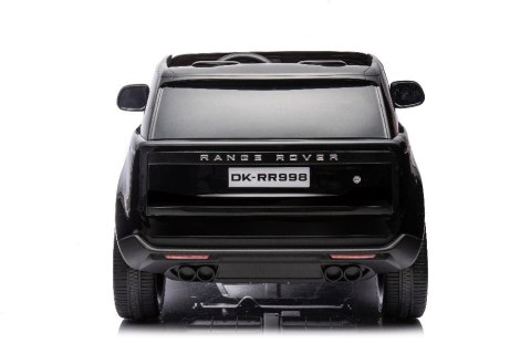 LEAN CARS Auto Na Akumulator Range Rover DK-RR998 Czarne Lakierowane