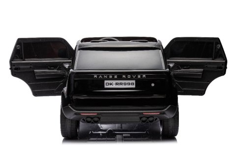 LEAN CARS Auto Na Akumulator Range Rover DK-RR998 Czarne Lakierowane