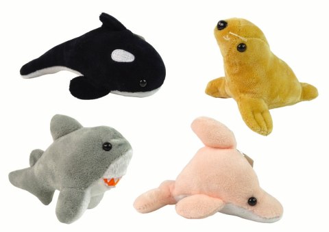 LEAN TOYS Mini Pluszak Zwierzęta Morskie 4 Modele