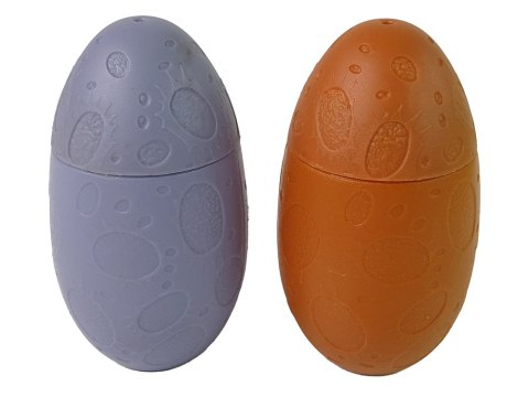 LEAN Toys Bańki Mydlane Dinozaur Płyn Do Baniek Jajko Żółte