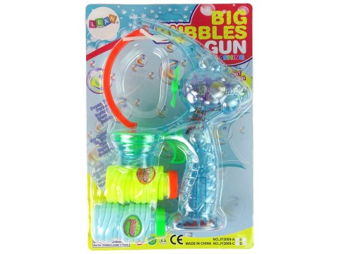 LEAN Toys Bańki Mydlane Pistolet 24 cm Światła Dźwięki
