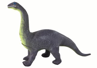 LEAN Toys Duża Figurka Dinozaur Brachiozaur Dźwięk 33 cm Szary