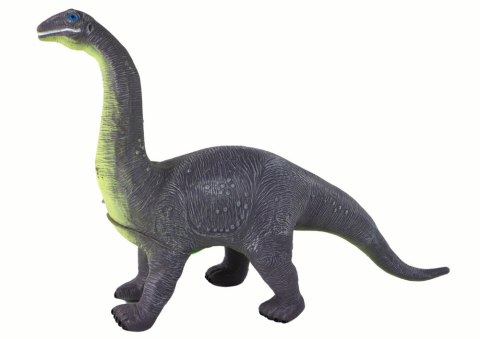 LEAN Toys Duża Figurka Dinozaur Brachiozaur Dźwięk 33 cm Szary