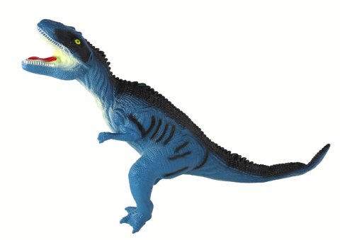 LEAN Toys Duża Figurka Dinozaur Tyranozaur Dźwięk 41 cm Niebieski lub Pomarańczowy