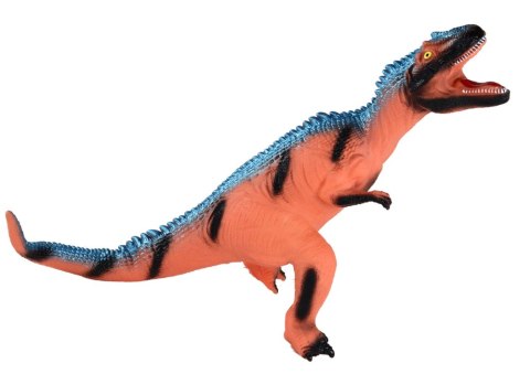 LEAN Toys Duża Figurka Dinozaur Tyranozaur Dźwięk 41 cm Niebieski lub Pomarańczowy