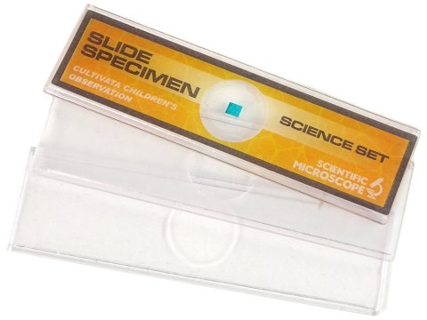 LEAN Toys Mikroskop Dziecięcy Zestaw Edukacyjny Żółty
