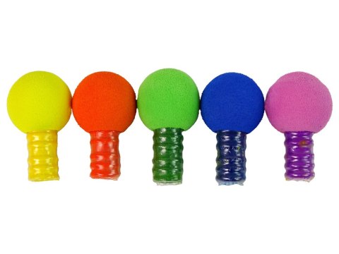 LEAN Toys Zestaw Do Farbowania Włosów Dla Dzieci 5 Farb Gumki