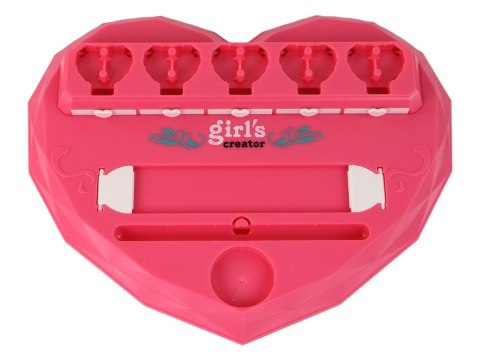 LEAN Toys Zestaw Kreatywny do Robienia Bransoletek DIY Diamenciki Wyklejanie