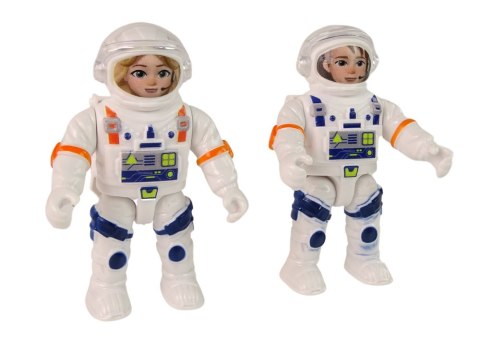 LEAN Toys Zestaw Rakieta Kosmos Statki Space Pojazdy Astronauci