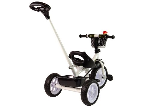 LEAN Trike Rower Trójkołowy PRO100 Czarny Koszyk Koła EVA