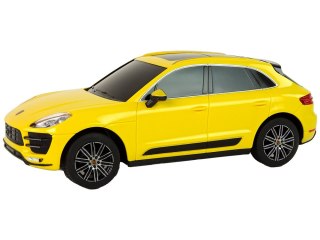 Rastar Auto R/C Porsche Macan Turbo 1:24 Rastar Żółty