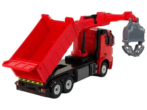 Rastar Ciężarówka z Chwytakiem Mercedes Rastar Czerwona