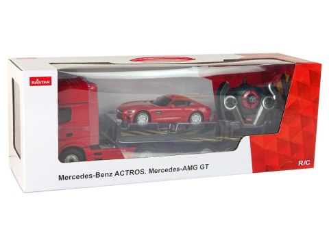 Rastar Laweta Autko R/C Mercedes-Benz 1:26 Czerwone