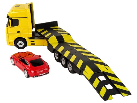 Rastar Laweta Autko R/C Mercedes-Benz 1:26 Żółte Czerwone