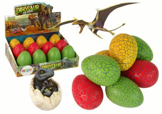 LEAN TOYS Duże Jajo Dinozaura Dinozaur W Jajku 8cm
