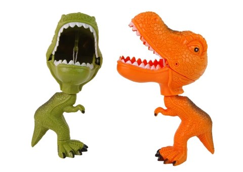 LEAN TOYS Figurka Gryzący Tyranozaur Dinozaur Ruchomy Ogon Szczęka 2 Rodzaje