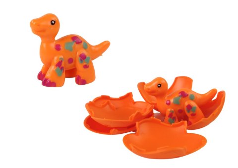 LEAN TOYS Magiczne Pękające Jajko Dinozaur W Skorupie 4 Kolory 6 cm