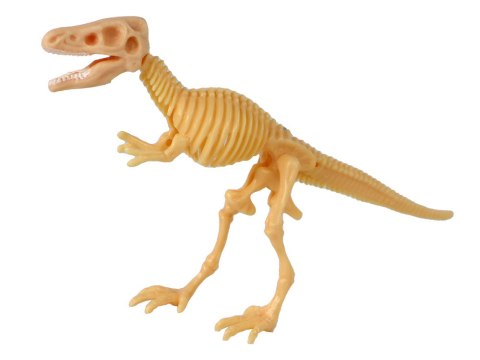 LEAN TOYS Otwierane Jajo Dinozaura Figurka Żółta 4 Kolory 9 cm
