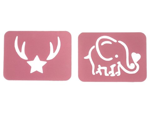 LEAN TOYS Zestaw Piękności Lakiery Do Paznokci Sypki Brokat Szablony