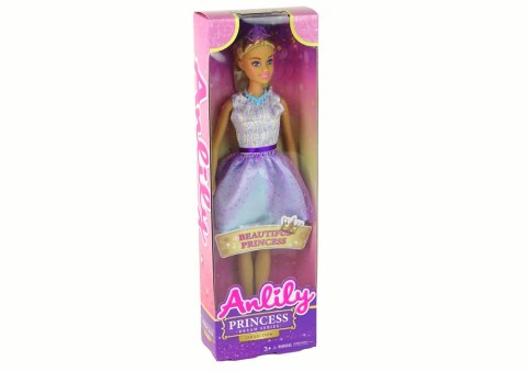 LEAN Toys Lalka Anlily Princess Księżniczka Fiolet Królowa