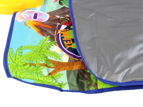 LEAN Toys Mata Do Tańczenia Z Motywem Dinozaurów 90cm x 86cm