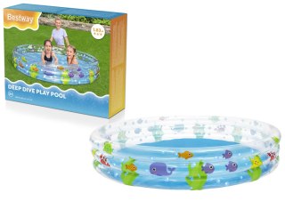 Bestway Dmuchany Basen Morski Świat 183 x 33 cm Bestway 51005